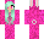 pink bunny girl