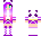 purple panda cutie