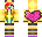 raimbow pikachu girl