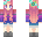 rainbow girl