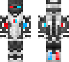red and blue ironman