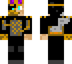 steampunk half robot half man