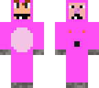 two sided skin pink guy frank