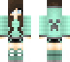 aqua hoodie girl