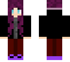 black hoodie girl
