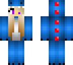 blue dino onsie