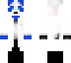 blue panda lab coat