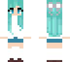 blue school girl