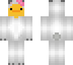girl duck in panda onesie