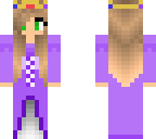 little kelly in a purple dress
