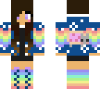 nyan cat sweatshirt hair edit