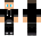 black hoddie