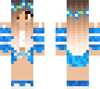 blue girl