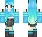 blue wolfie girl