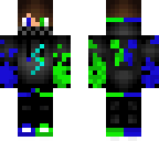 green and blue