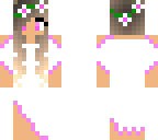 pink flower bride