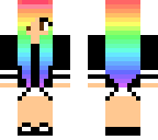 rainbow girl