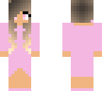 the pink dress