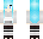 blue haired kunoichi