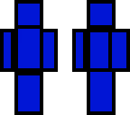 blue man
