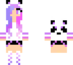 cute panda girl