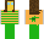 minty captured haloween costume