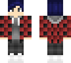 plaid with antlers