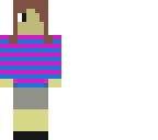 stripy girl