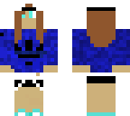 blue girl