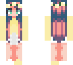 fixed flower crown girl