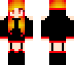 flame girl thing