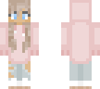 girl in pink hoddy