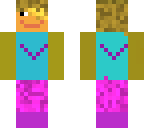 girl skin v girl with fringe over left eye