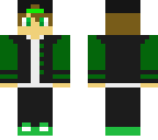 green high school boy