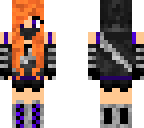 ninja assasin girl with no sword