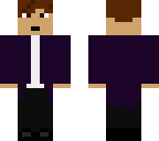 purple coat