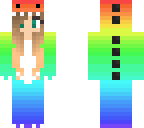 rainbow dino girl