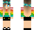rainbow girl