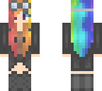 rainbow girl