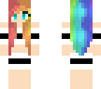 rainbow swimsuit