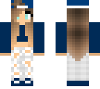 blue cute tomboy