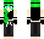 green boxer girl