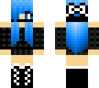 masked in blue