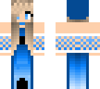 pretty blue girl