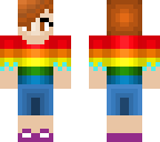 rainbow girl