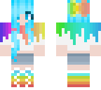 rainbow girl