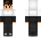 black and white hoodie