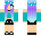 blue girl
