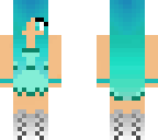 blue girl