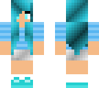 blue girl